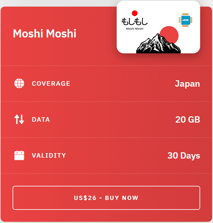 airalo esim 20gb