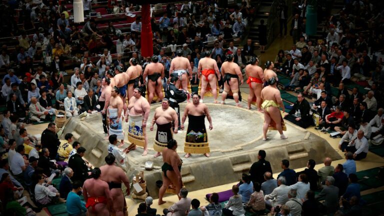 Nagoya Basho Sumo Tournament Power and Grace