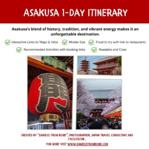 Asakusa in a Day – Interactive PDF Itinerary