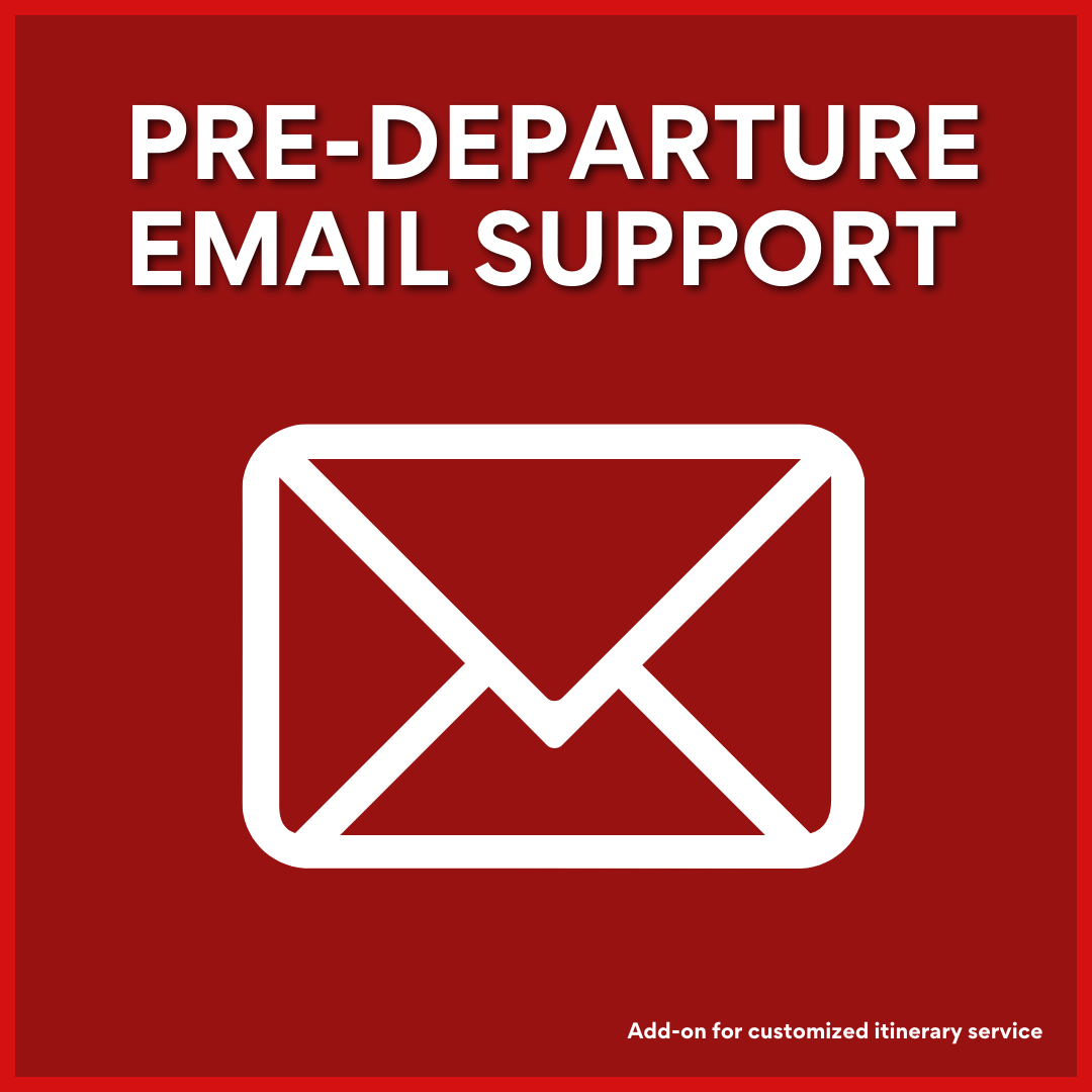Pre-Departure Email Support