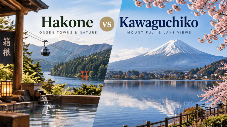 Hakone or Kawaguchiko? Which Fuji Destination Fits Your Japan Trip?